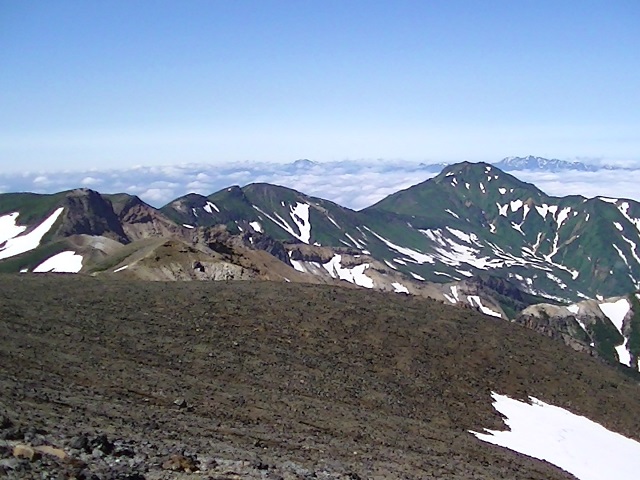 富良野岳や上ホロカメットク山